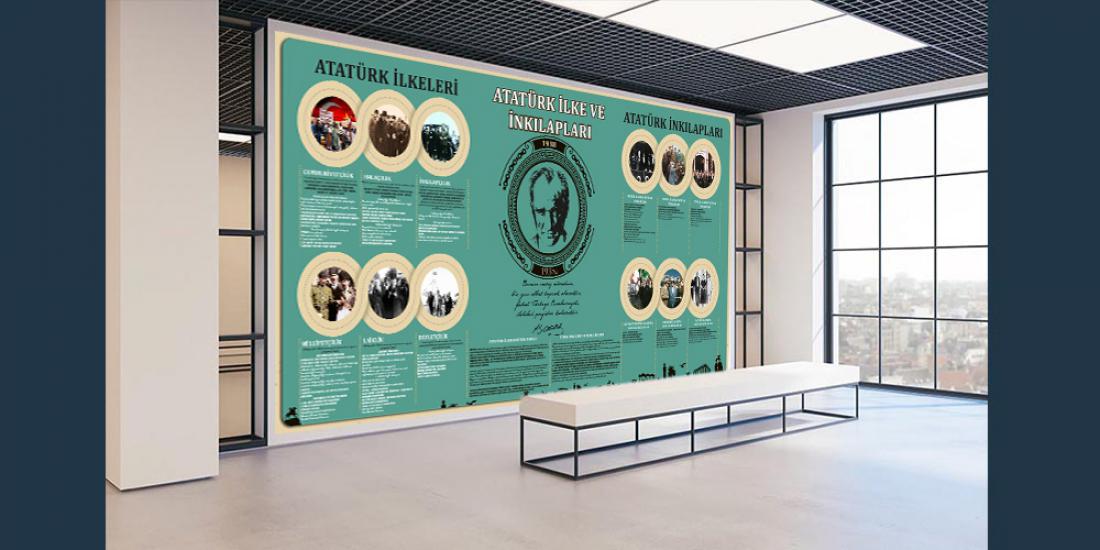 Atatürk ilke ve inkılapları posteri web sitemizde