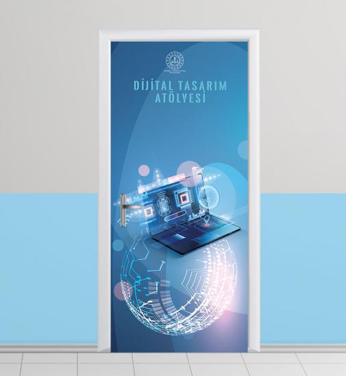 Digital tasarım atolyesi kapı giydirme