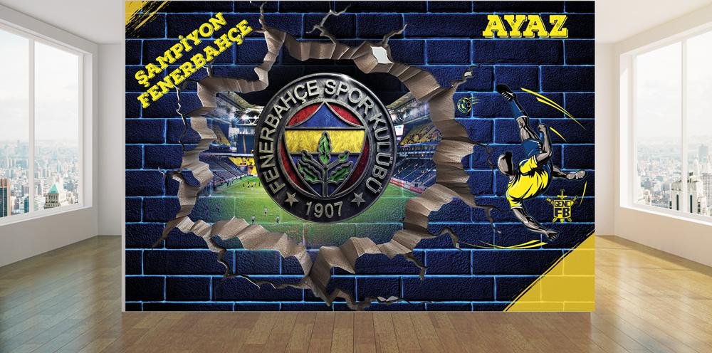 Fenerbahçe genç odası duvar kağıdı