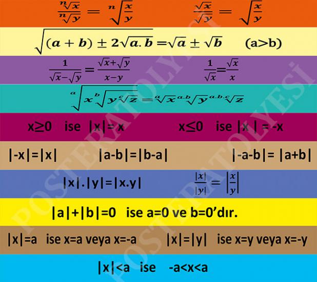 Matematik merdiven yazıları