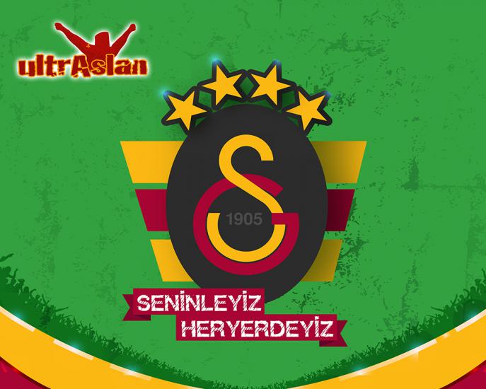 Galatasaray çocuk odası duvar kağıdı