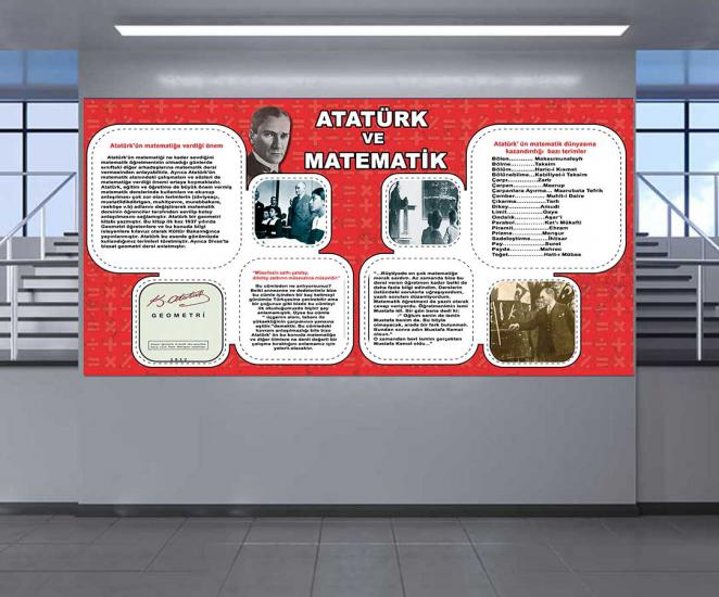 matematik posterleri, matematik sokağı, matematik laboratuvarı, matematik kapı giydirme, matematik kiriş yazısı, matematik sınıfı, ünlü matematikçiler, ünlü matematikçiler posteri