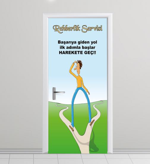 Rehberlik ve danışma posteri, rehberlik afişi, rehberlik sınıfı, rehberlik danışmanlık kapı giydirme, rehberlik posteri, rehberlik kapı giydirme